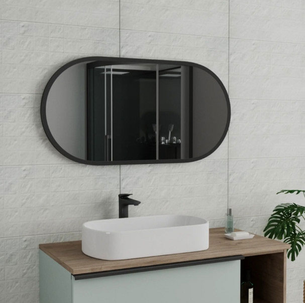 форма зеркала в ванной как выбрать