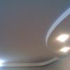 фото многоуровнего потолка с подсветкой