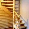 фото лестницы из сосны